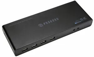 Prokord WORKPLACE DOCKINGSTATION USB-C 5K DUAL MONITOR