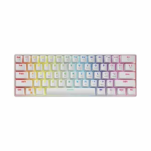 Savio Mechanical Keyboard Whiteout Red Outemu White