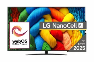 LG NanoCell AI 75NANO81A3A
