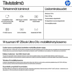 HP ZBook Ultra G1a