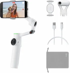 Insta360 Flow 2 Pro AI Tracker Bundle (Summit White)