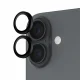 PanzerGlass Hoops Camera Lens Protector Black iPhone 17 iPhone 16 16 Plus