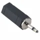 Hama Audio/Video Adapter 2,5 mm Male Plug Mono - 3,5 mm Female Jack Mono