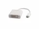 Prokord USB C - DVI ADAPTER 1080p@60Hz WHITE