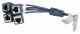 HP Networking Comware X260 Mini D-28 to 4-RJ45 0.3m Router Cable