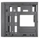 Aerocool CS108BKV1 Compact Micro ATX PC Case Aluminium Brushed 80cm Fan Black #8