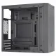 Aerocool CS108BKV1 Compact Micro ATX PC Case Aluminium Brushed 80cm Fan Black #9
