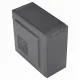 Aerocool CS108BKV1 Compact Micro ATX PC Case Aluminium Brushed 80cm Fan Black #4