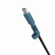 STM Hear-O Headphones (USB-C) COM - Black / Blue #13