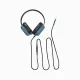 STM Hear-O Headphones (USB-C) COM - Black / Blue #3