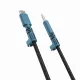 STM Hear-O Headphones (USB-C) COM - Black / Blue #17