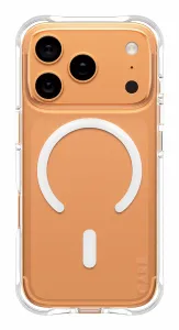 PanzerGlass CARE by PanzerGlass Samba Case Transparent w. White MagSafe iPhone 18 Pro 17 Pro