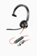 POLY Blackwire 3310 Monaural USB-C Headset +USB-C/A Adapter