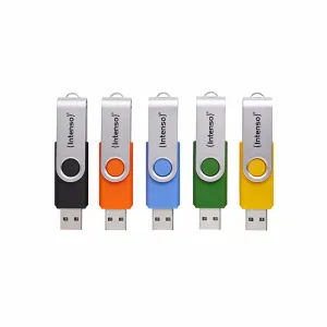 Intenso USB Flash Drive Office Line 3543595 3.2 5St. Multipack - 64 GB