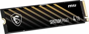 MSI SPATIUM M461 PCIe 4.0 NVMe M.2 4TB