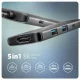 Axagon HMC-5H8K USB 5Gbps hub 2x USB-A USB-C HDMI 8k/30Hz PD 100W kabel USB-C #2