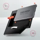 Axagon RSS-CD09 2.5 SSD/HDD caddy into DVD slot 9.5 mm LED ALU #4