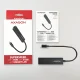 Axagon HMC-GL3A USB-C-Hub 3x USB-A Gbit-LAN schwarz #6