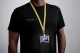 Durable Textile lanyard SOFT COLOUR Ochre #4