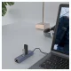 Savio AK-57 USB-C - 3 x USB-A HUB with RJ-45 Gigabit Ethernet adapter 5000 Mbit/s grey #2