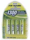 Ansmann Accu, AA, 1300 mAh