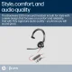 POLY Blackwire 3310 Monaural Microsoft Teams Certified USB-C Headset +USB-C/A Adapter #2