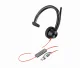POLY Blackwire 3310 Monaural Microsoft Teams Certified USB-C Headset +USB-C/A Adapter #13