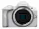 Canon EOS R50, White + RF-S 18-45mm F4.5-6.3 IS STM Kit