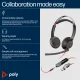 POLY Blackwire 5220 Stereo USB-C Headset +3.5mm Plug +USB-C/A Adapter (Bulk) #3