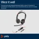 POLY Blackwire 5220 Stereo USB-C Headset +3.5mm Plug +USB-C/A Adapter (Bulk) #7