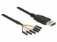 DeLOCK 1.8m USB2.0-A/TTL 6-p