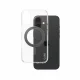 PanzerGlass CARE by PanzerGlass Case Transparent w. Black Kickstand & MagSafe iPhone 16