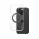PanzerGlass CARE by PanzerGlass Case Transparent w. Black Kickstand & MagSafe iPhone 16 Pro