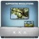 Axagon HMC-CUB83X2 USB 10Gbps hub, 2x USB-A, USB-C, HDMI & DP 4k/144Hz, RJ-45, PD 100W #4