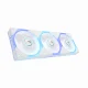 ASUS ROG Eurux GR120 ARGB Reverse Fan White Edition - Triple Pack #2