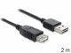 DeLOCK EASY-USB 2.0-A - USB 2.0-A, 2m #2