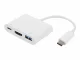 Prokord ADAPTER USB 3.1 TYPE-C TO USB 3.0+HDMI+TYPE-C