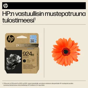 HP 924e EvoMore Black Original Ink Cartridge