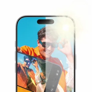 PanzerGlass Anti-Reflective Armor Screen Protector iPhone 17 iPhone 16 Pro w. EasyAligner