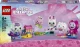 Lego Gabby's Dollhouse Gabby's Brick-Built Cat Friends