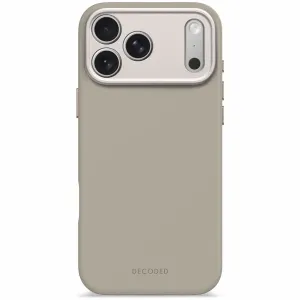 Decoded Silicone Backcover Apple iPhone 17 Pro Max Soft Taupe