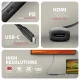 Axagon RVC-HI8KPD, USB-C -> HDMI 2.1 adapter, 8K/60Hz, 4K/144Hz, HDR10+, PD100W #2