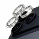 PanzerGlass Hoops Camera Lens Protector Glitter Silver iPhone 17 Pro iPhone 17 Pro Max iPhone 16 Pro 16 Pro Max