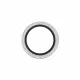 PanzerGlass Hoops Camera Lens Protector Glitter Silver iPhone Air #4