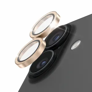 PanzerGlass Hoops Camera Lens Protector Glitter Gold iPhone 17 iPhone 16 16 Plus