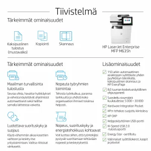 HP LaserJet Enterprise MFP M635h