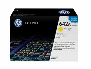 HP 642A Yellow Original LaserJet Toner Cartridge