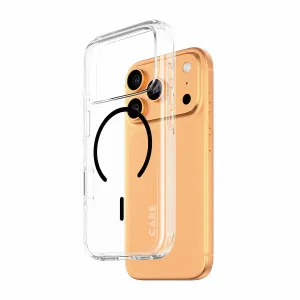 PanzerGlass CARE by PanzerGlass Urban Explorer Case Transparent w. Black MagSafe iPhone 18 Pro 17 Pro