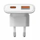 Akyga USB Ladegerät 65 W USB-C, USB-A Weiß #2