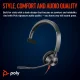 HP Blackwire 3315 Monaural Microsoft Teams Certified USB-C Headset +3.5mm Plug +USB-C/A Adapter #5